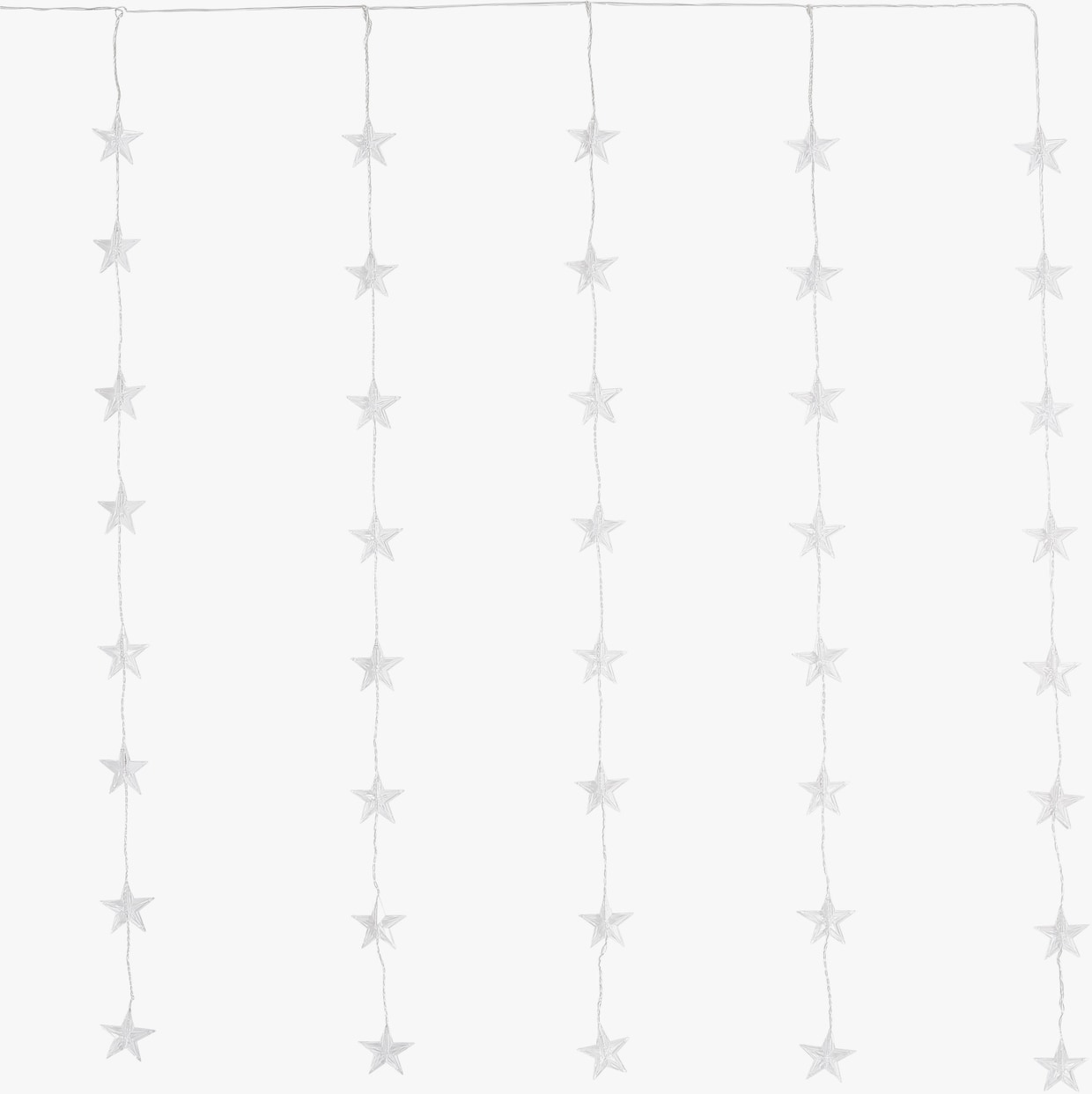 my home Lichtervorhang - transparent