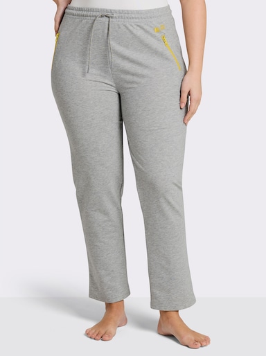 feel good Hose - grau-meliert