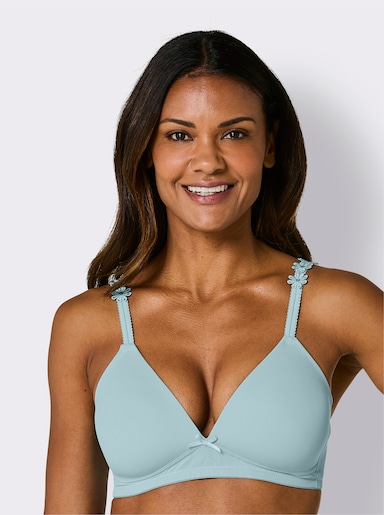 wäschepur Schalen-BH ohne Bügel - mint