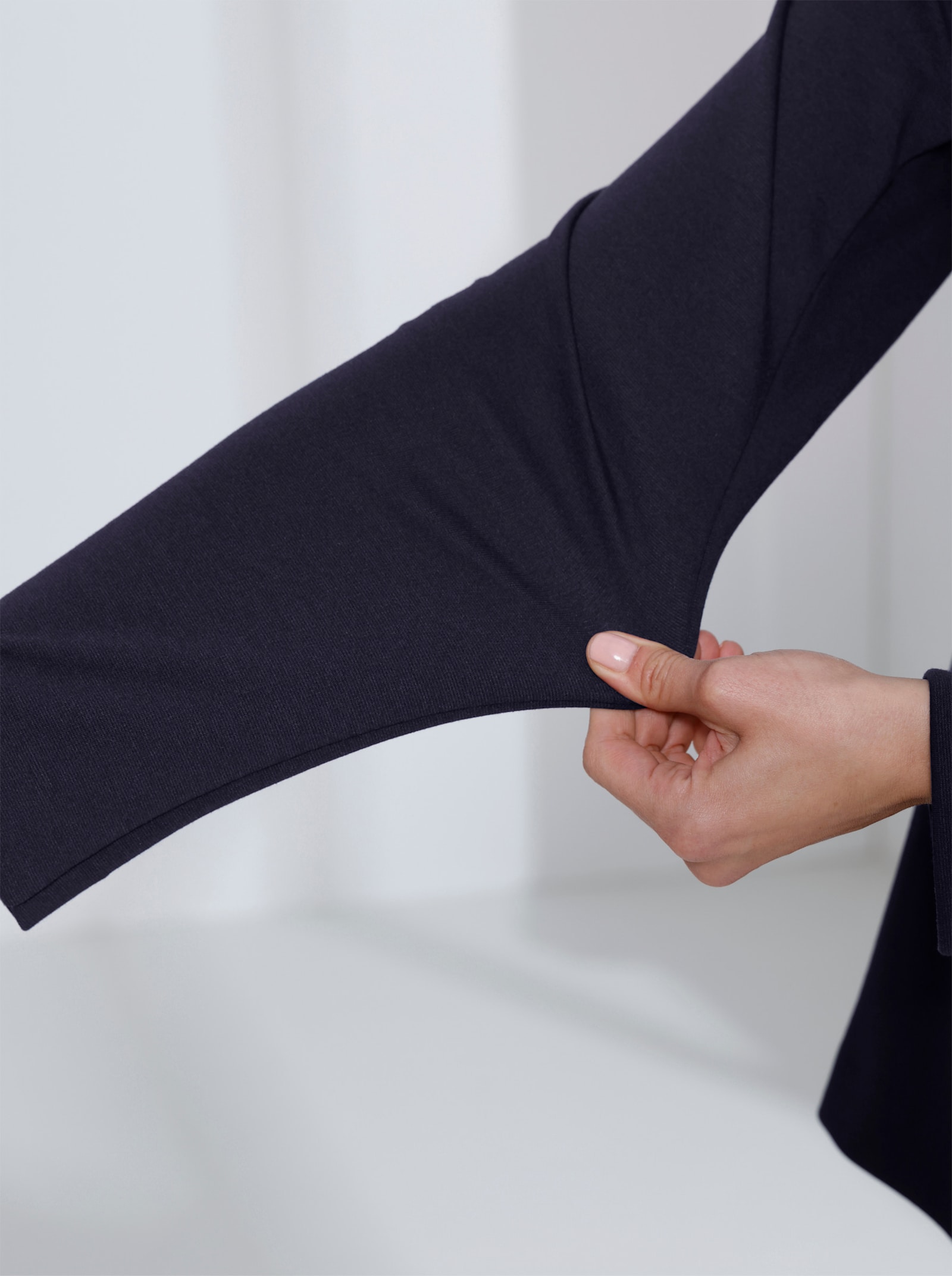 Blazer in Jersey-Qualität - marine