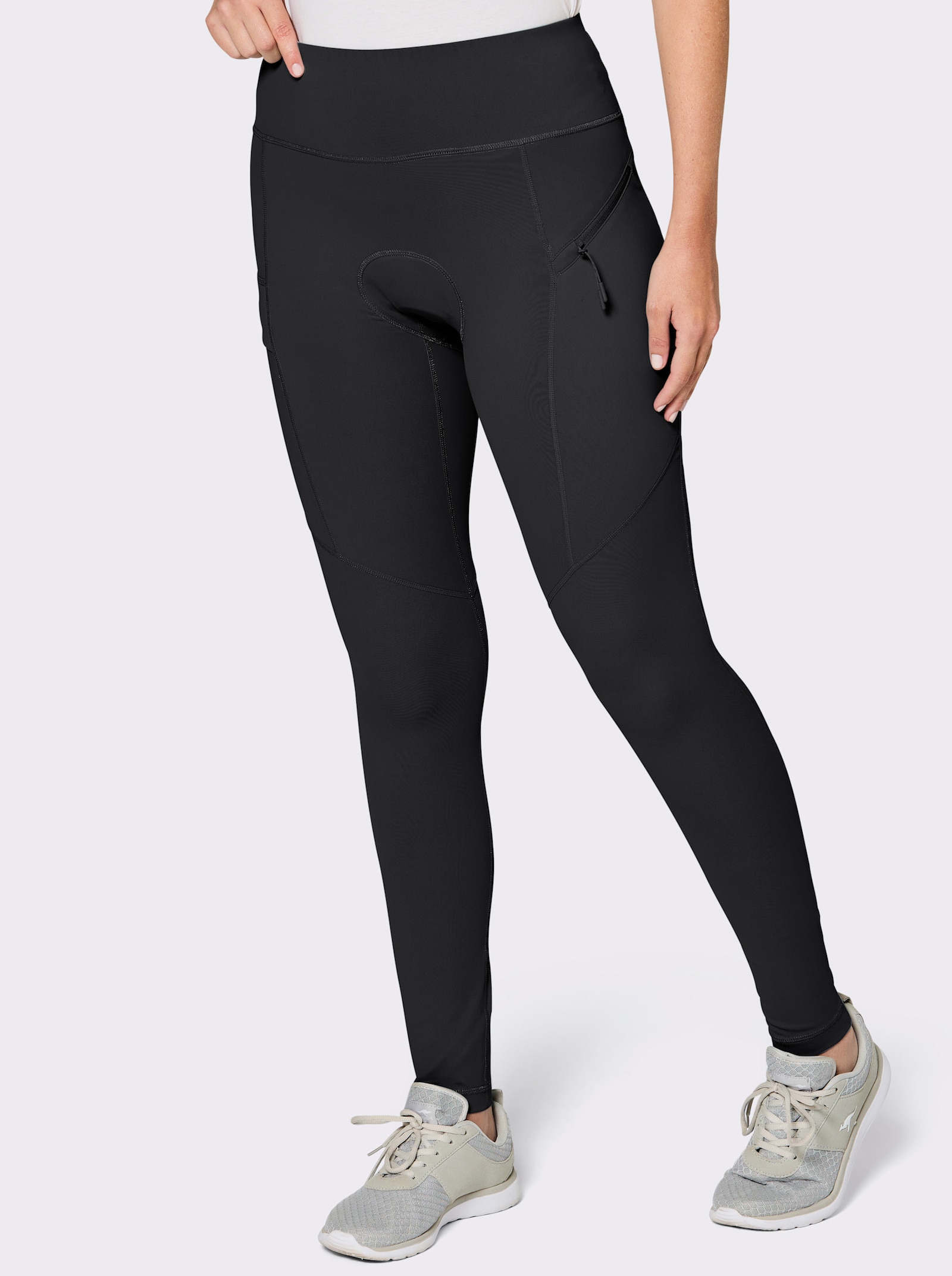 Catamaran Sports Fahrradhose mit Sitzpolster - schwarz