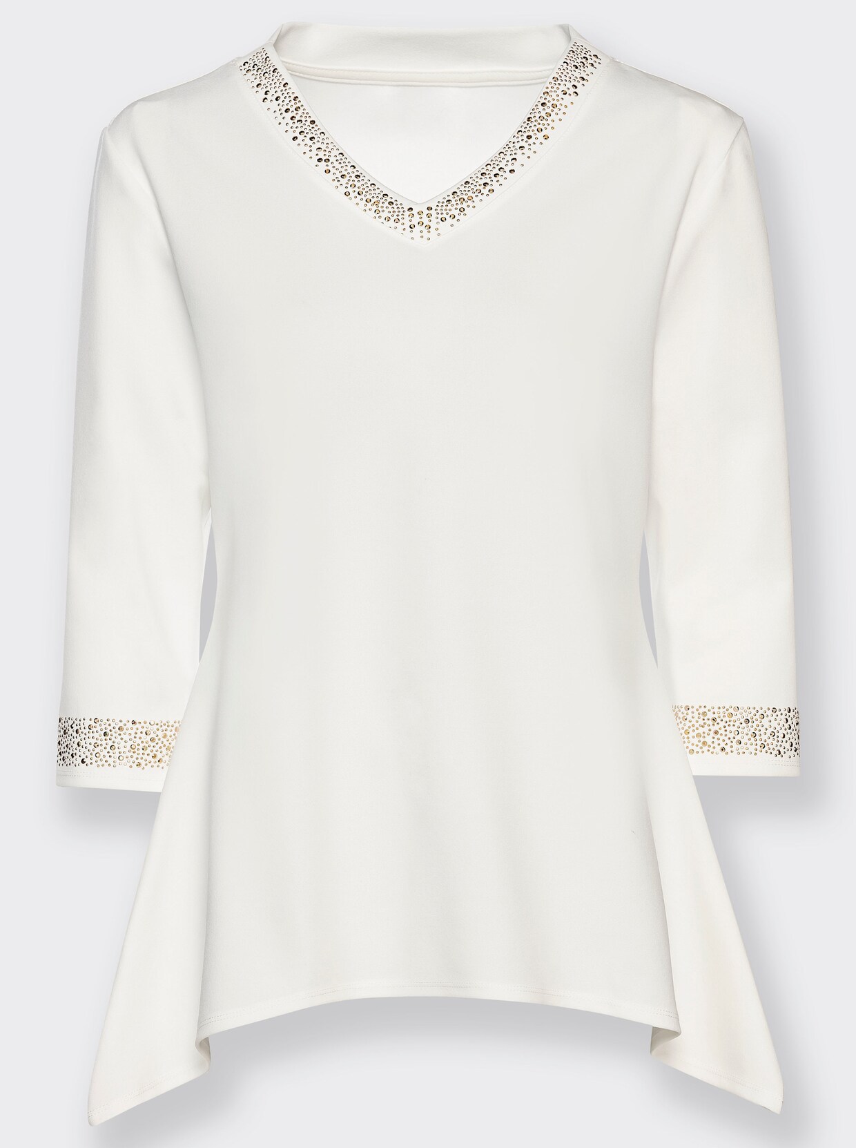 3/4-Arm-Shirt - ecru