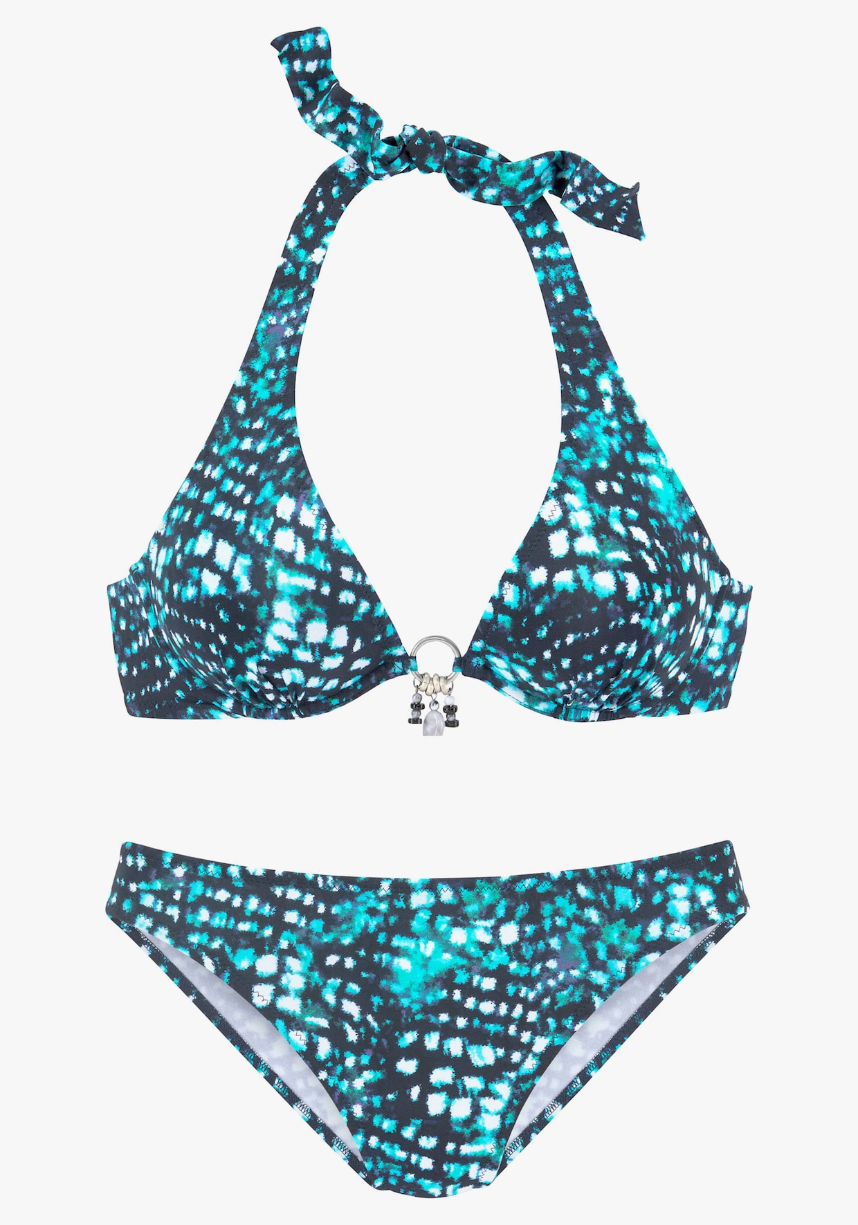 Bruno Banani Maillot de bain à armatures - marine imprimé