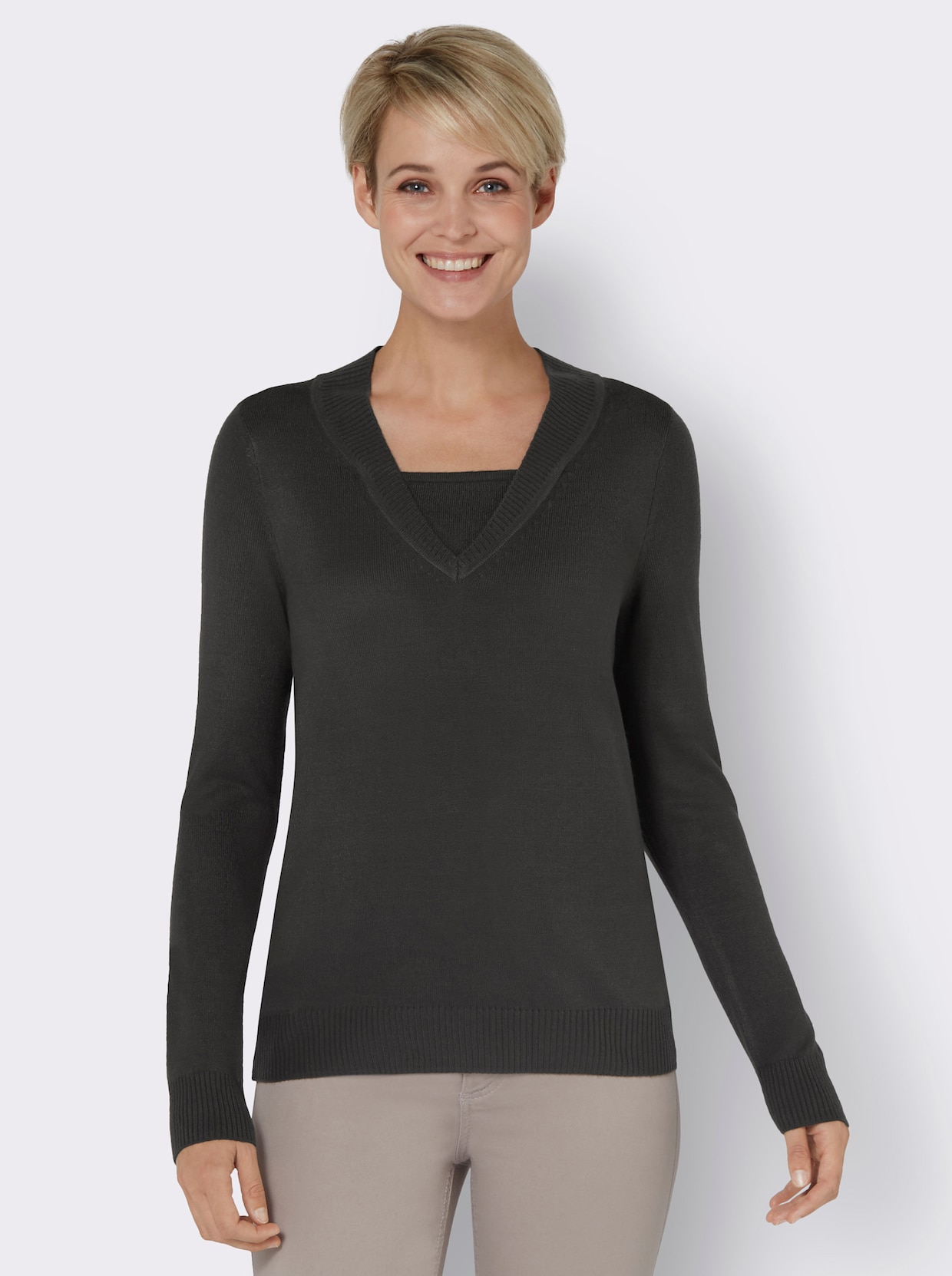 2-in-1-Pullover - graphit