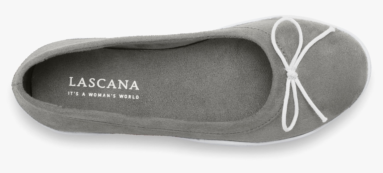 LASCANA Ballerines - gris clair