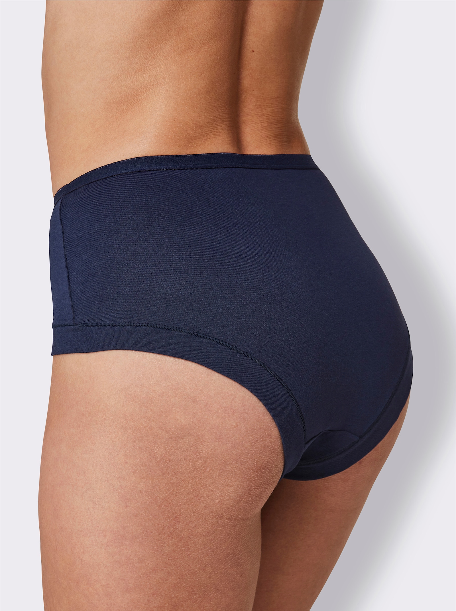 wäschepur Taillenslip mit elastischem Bund - marine