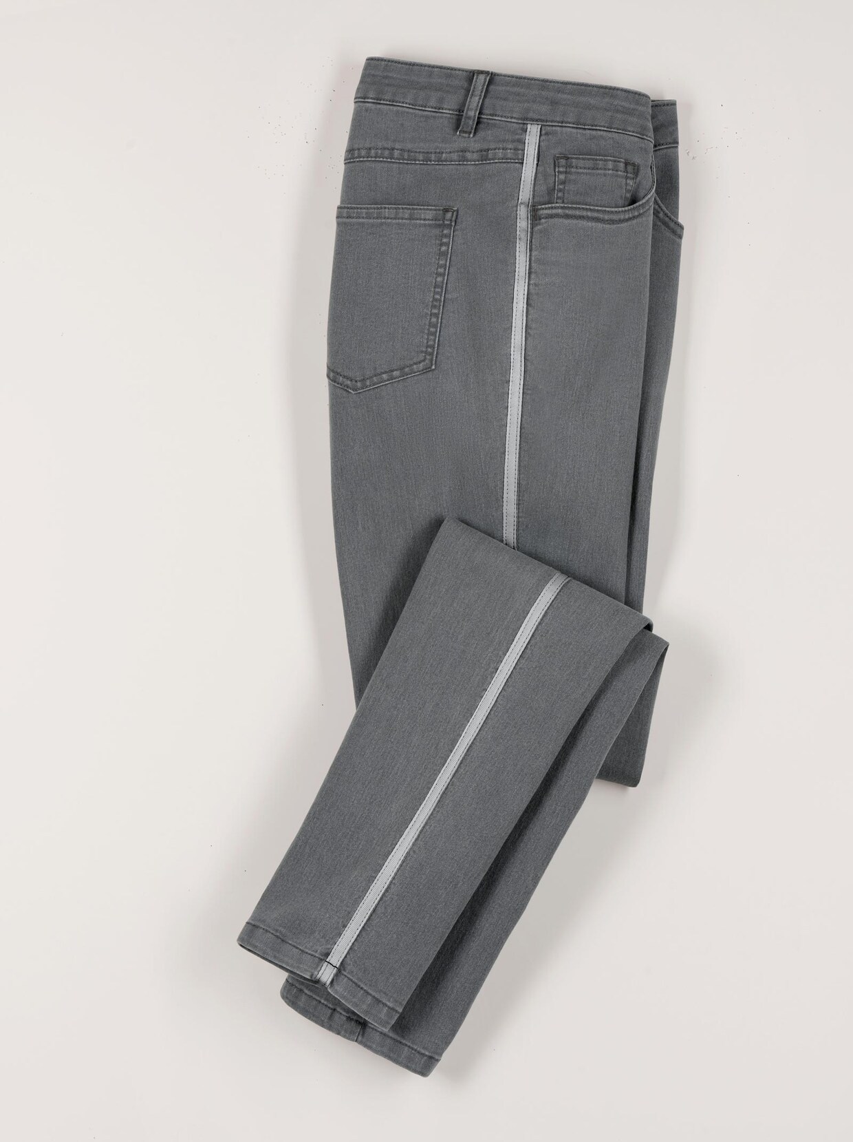 5-pocketjeans - grey-denim