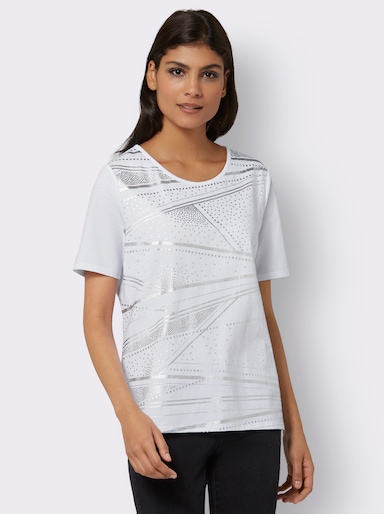 Shirt met korte mouwen - wit