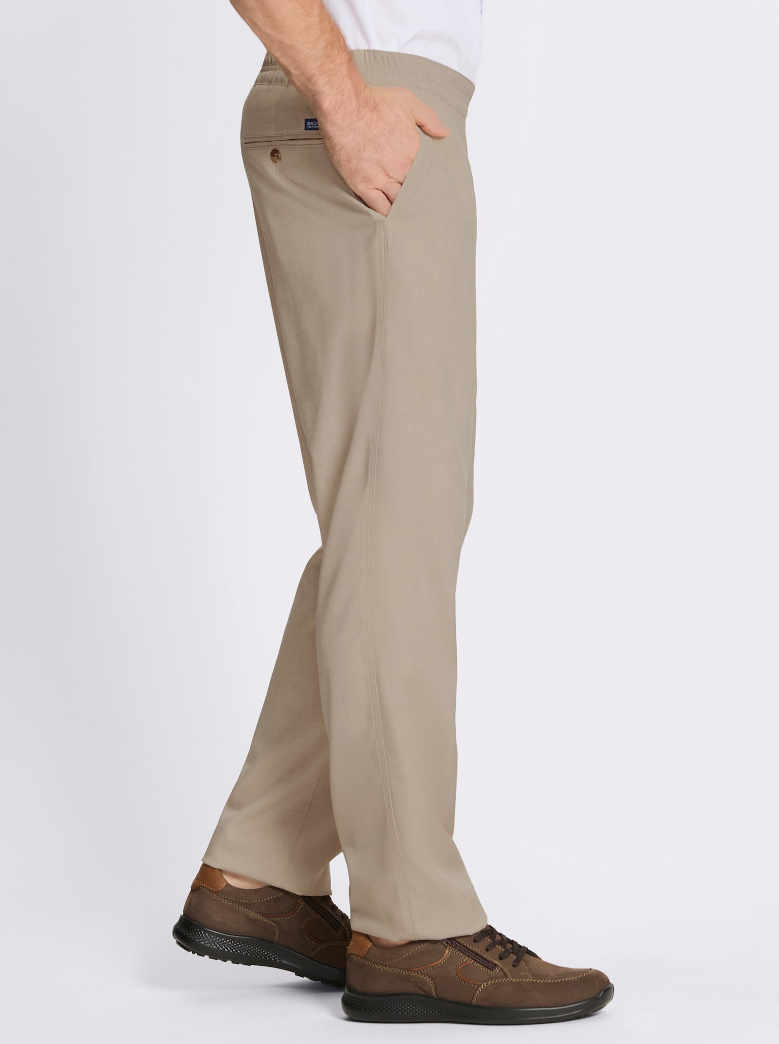 Brühl Schlupfhose mit Easy-Care-Eigenschaften - beige