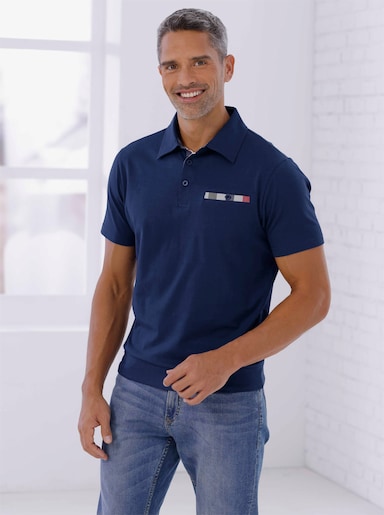 Poloshirt met korte mouwen - marine