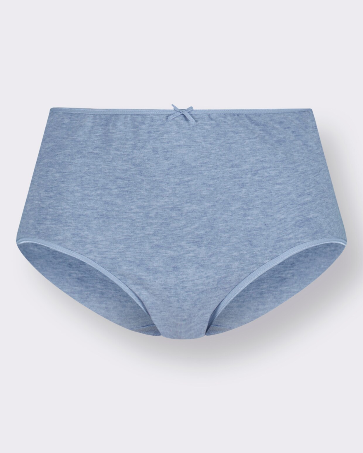 wäschepur Kalhotky s pasem - džínová modrá + šedá-melír