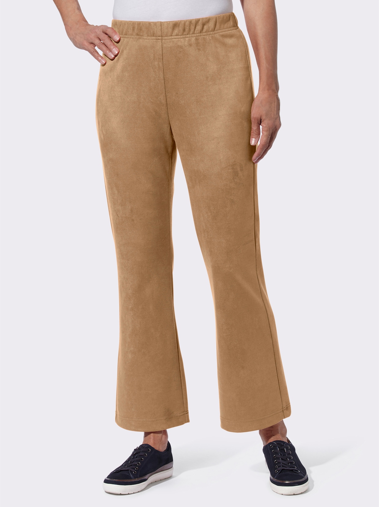 Bootcut broek - camel