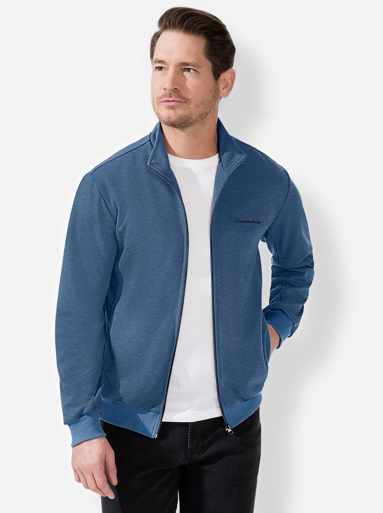 Catamaran Sweatjacke - blau