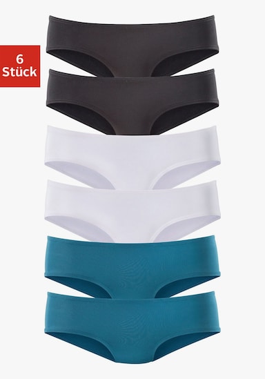 Vivance Active by Lascana Hipster - petrol, schwarz, weiß