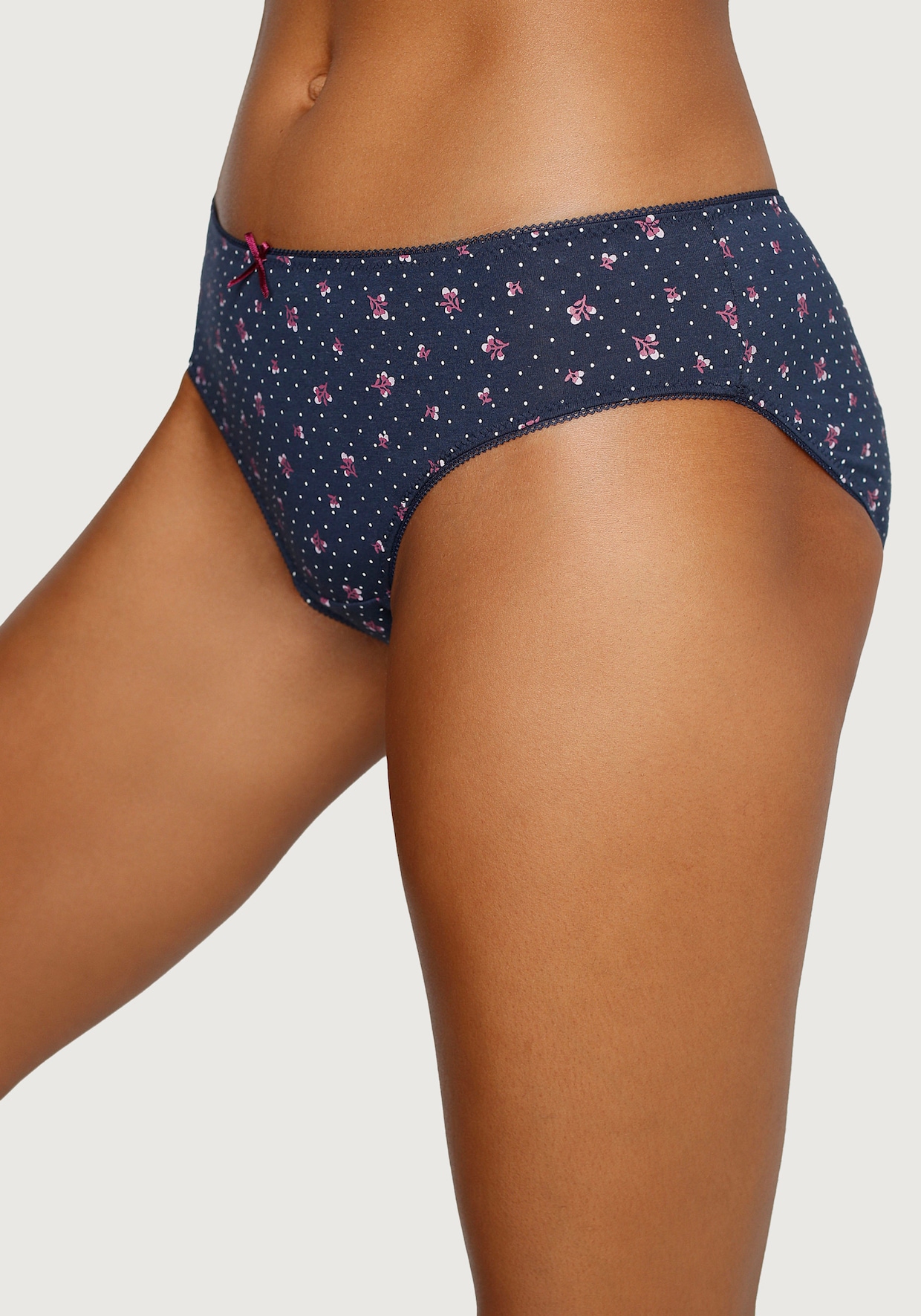 petite fleur Jazz-pants slips - navy, berry