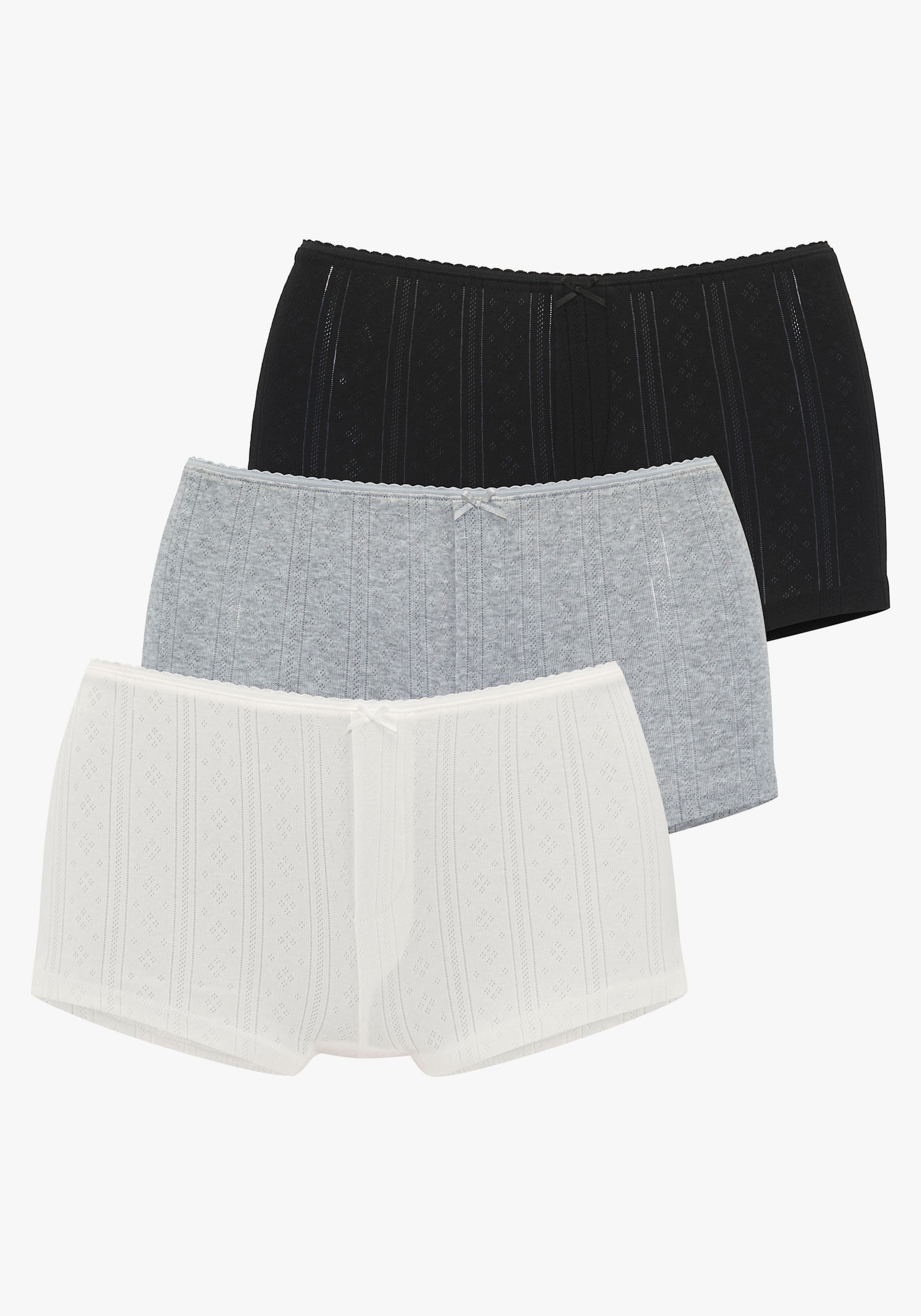 Vivance Panty - blauw, crème, grijs