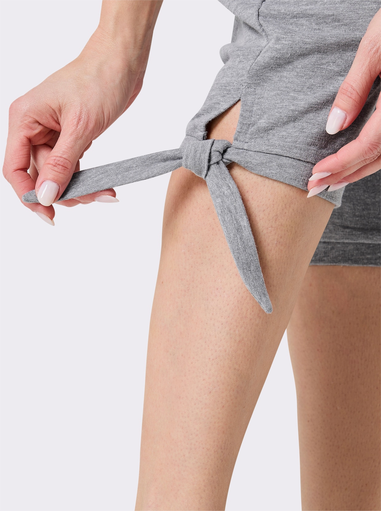 Catamaran Sports Freizeithose - grau-meliert