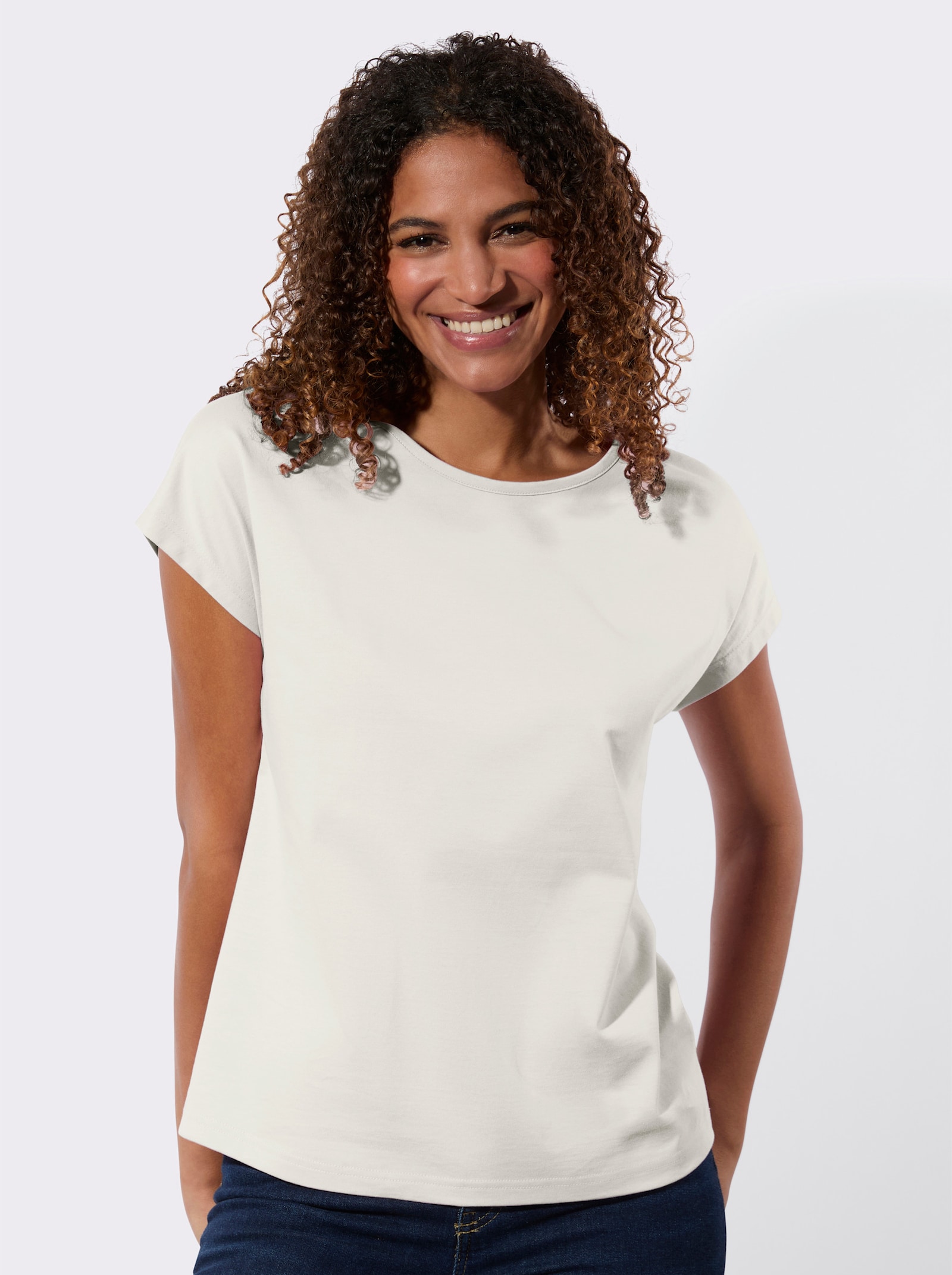 Tričko v balení po 2 ks - Svetlobéžová + svetlobéžová