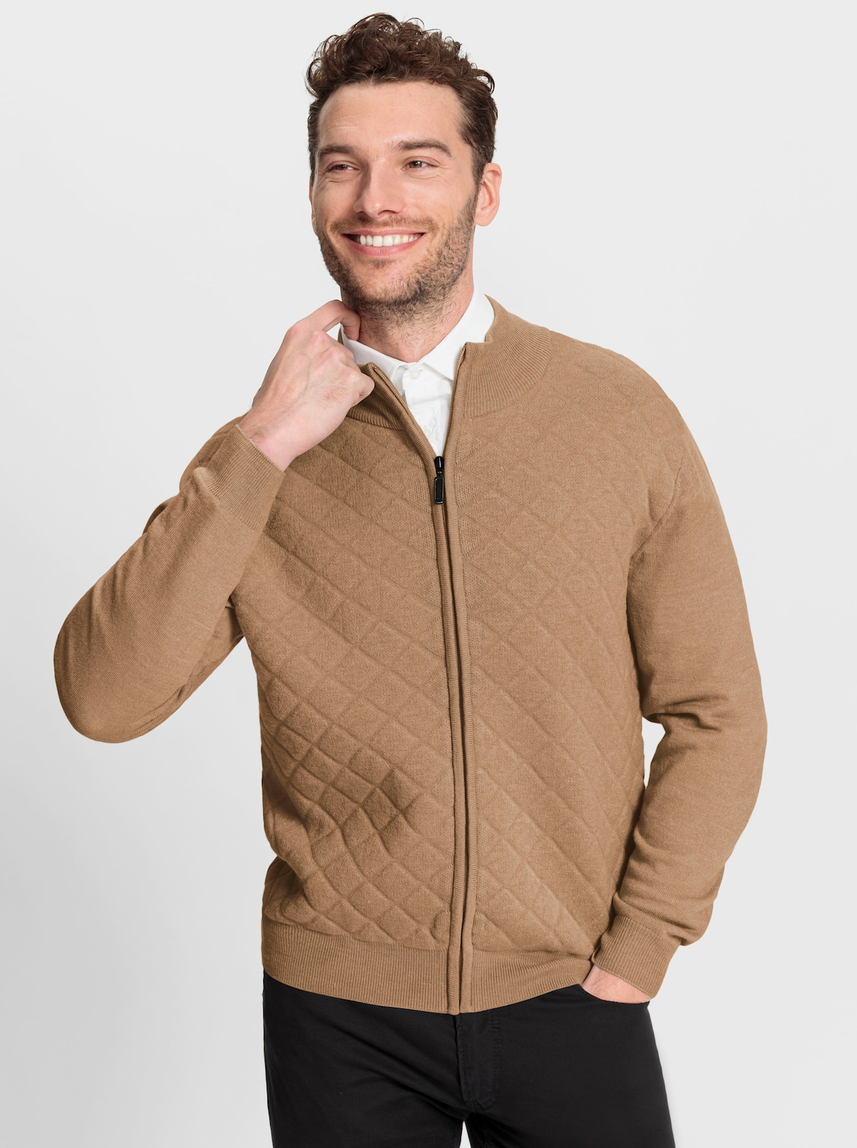 Marco Donati Vest - camel