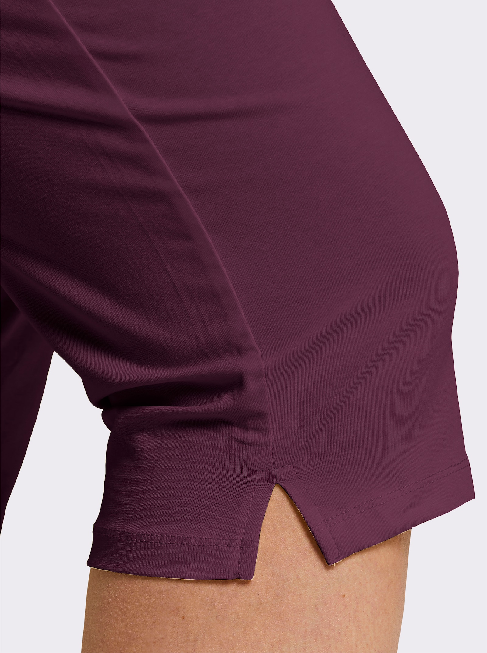 feel good Capri-Hosen - beere + marine