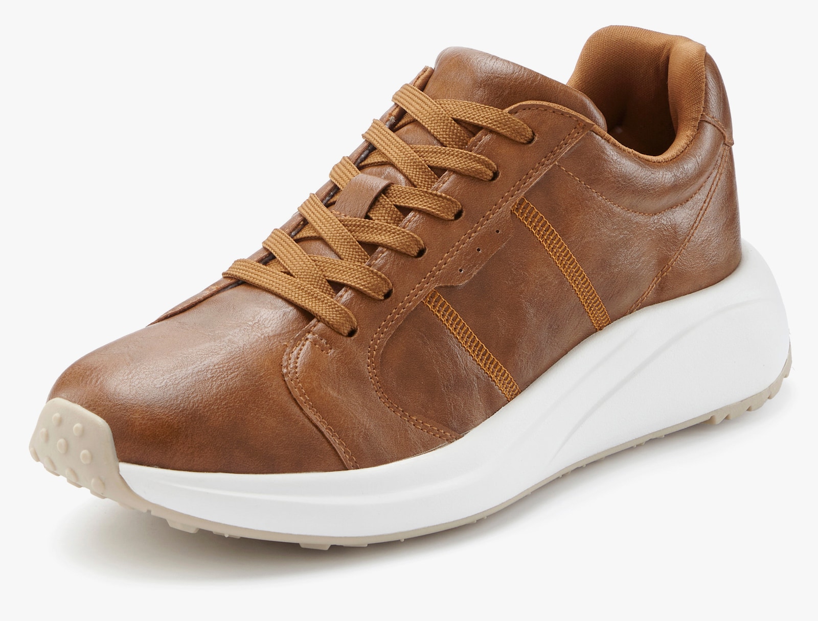 John Devin Sneaker - camelfarben