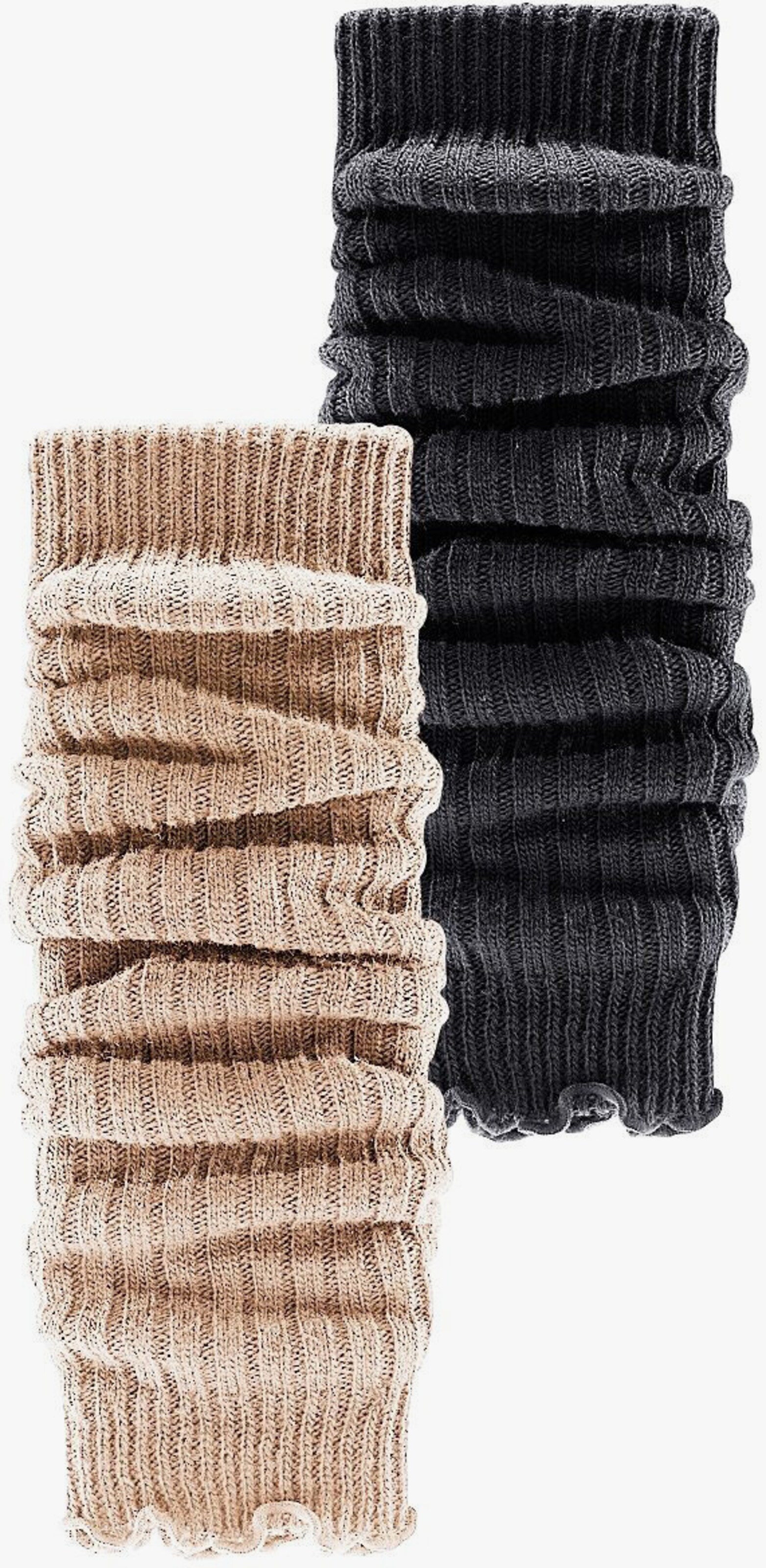 Lavana Beinstulpen - schwarz, beige