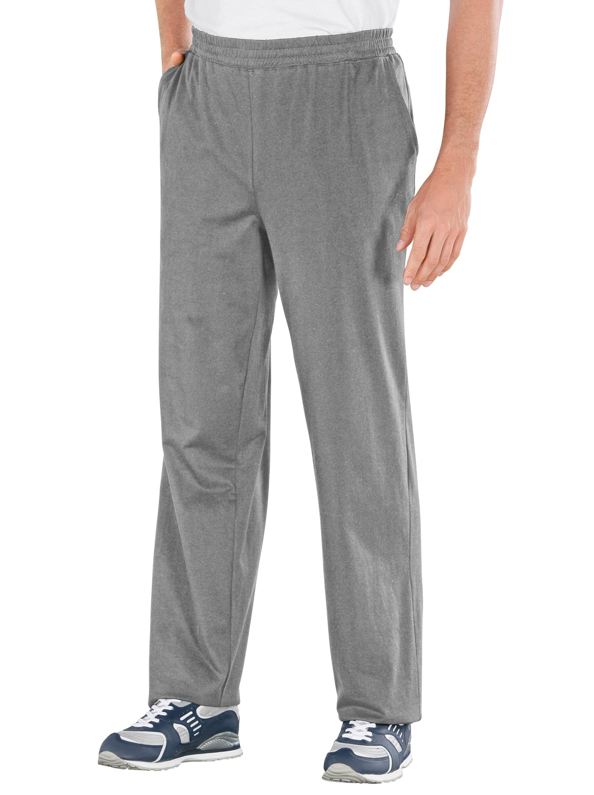 Freizeithose - anthrazit-meliert