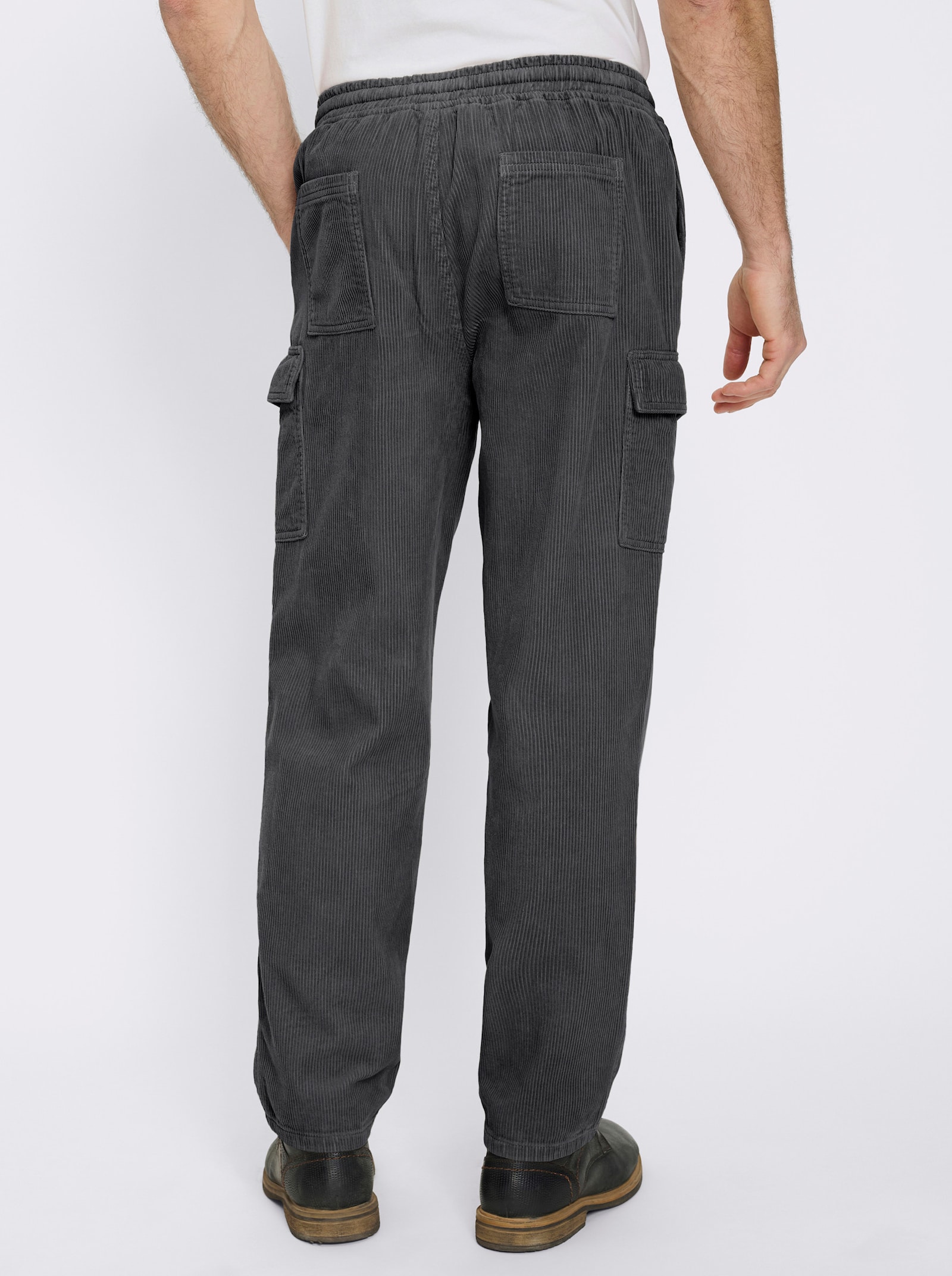 Catamaran Cargohose mit Rundum-Dehnbund - anthrazit