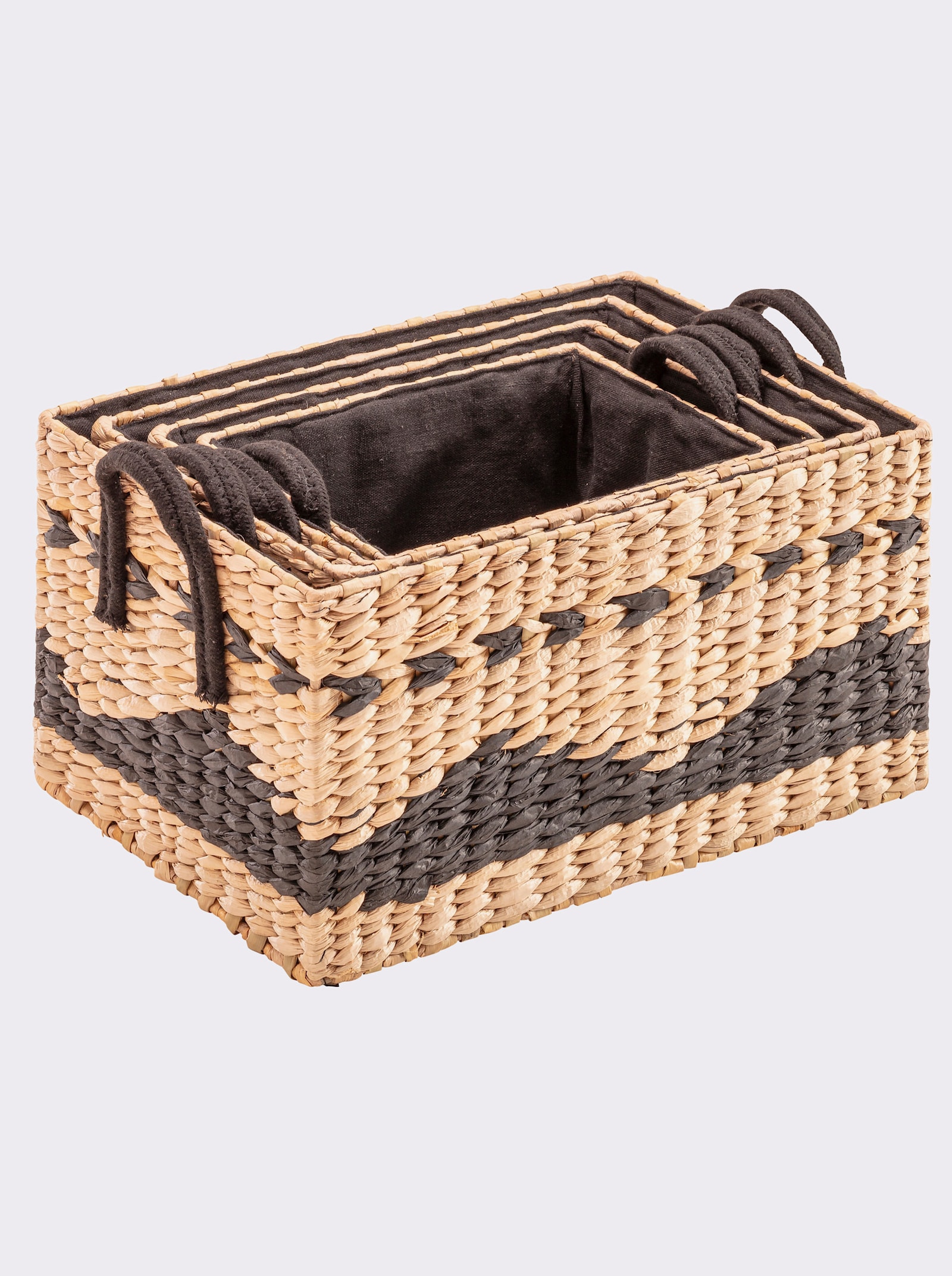 heine home Manden - naturel/zwart