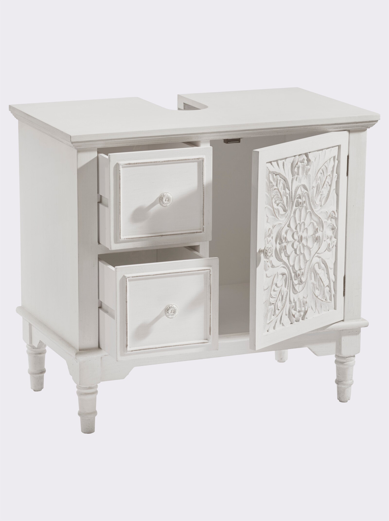 heine home Waschbecken-Unterschrank - weiss