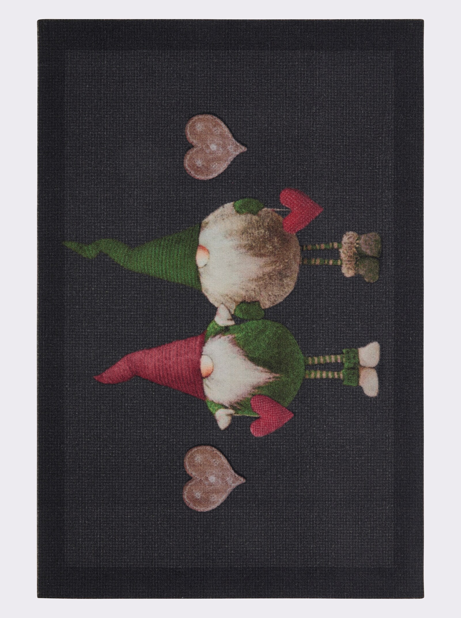 Fußmatte - anthrazit-grün