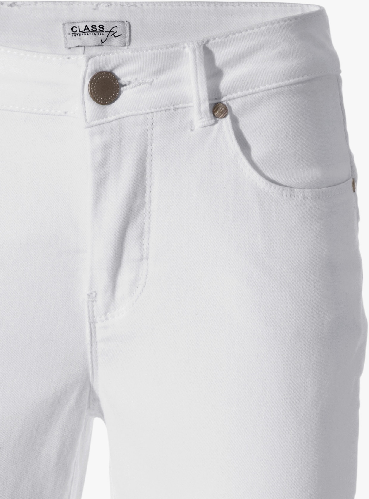 heine Jeans effet ventre plat - blanc