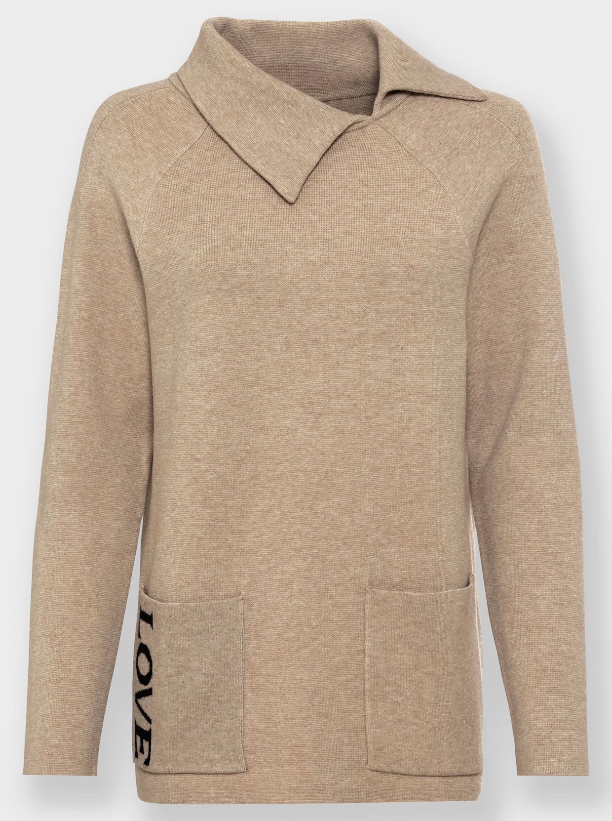 heine Pullover met lange mouwen - beige