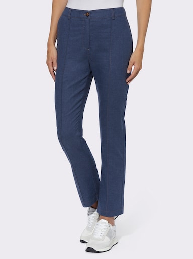 heine Broek - blue-stonewashed