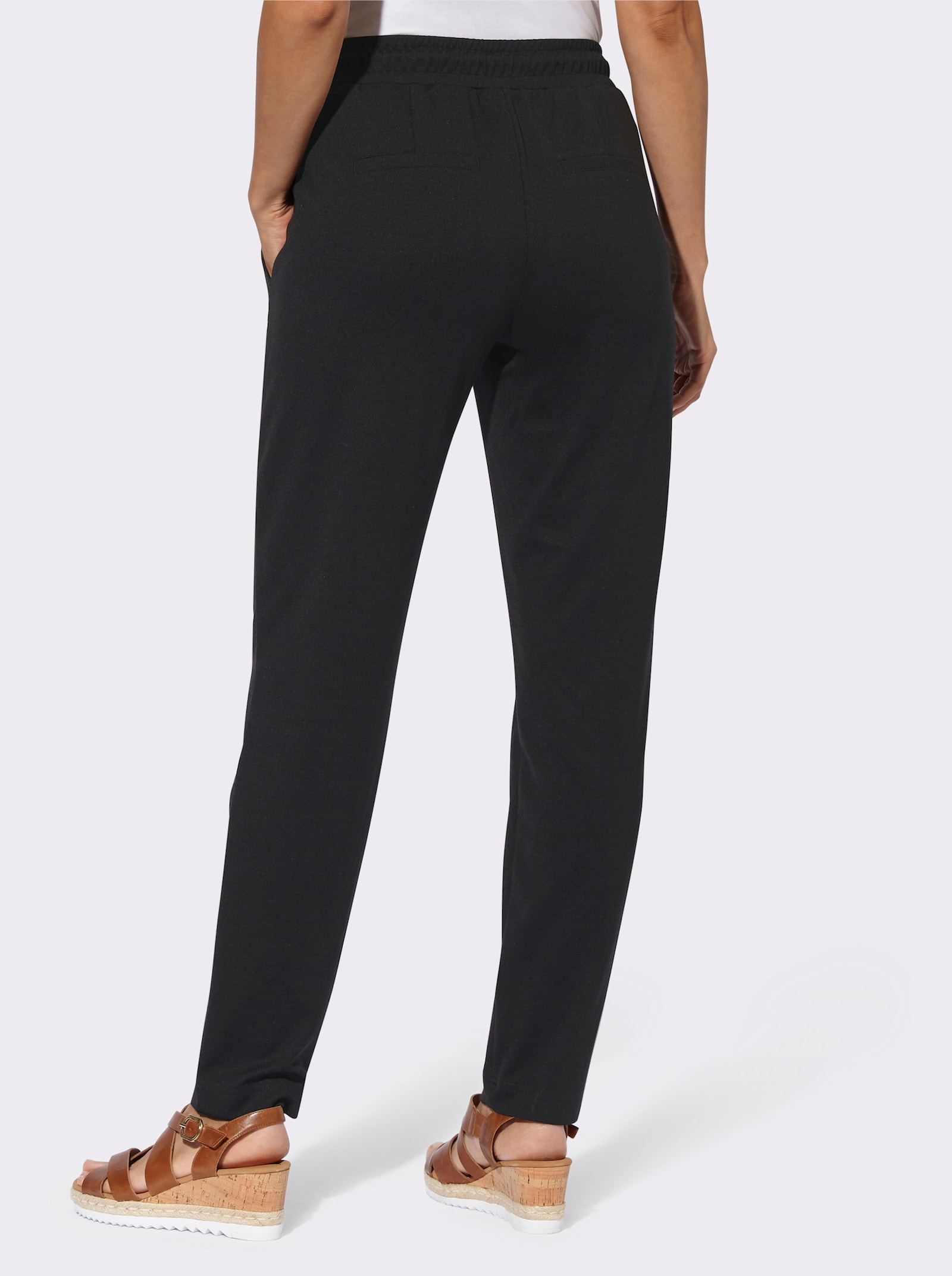 Pantalon en qualité extensible - noir