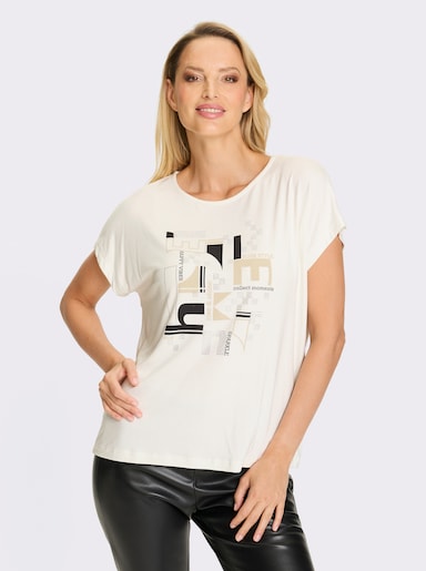 heine Kurzarmshirt - ecru