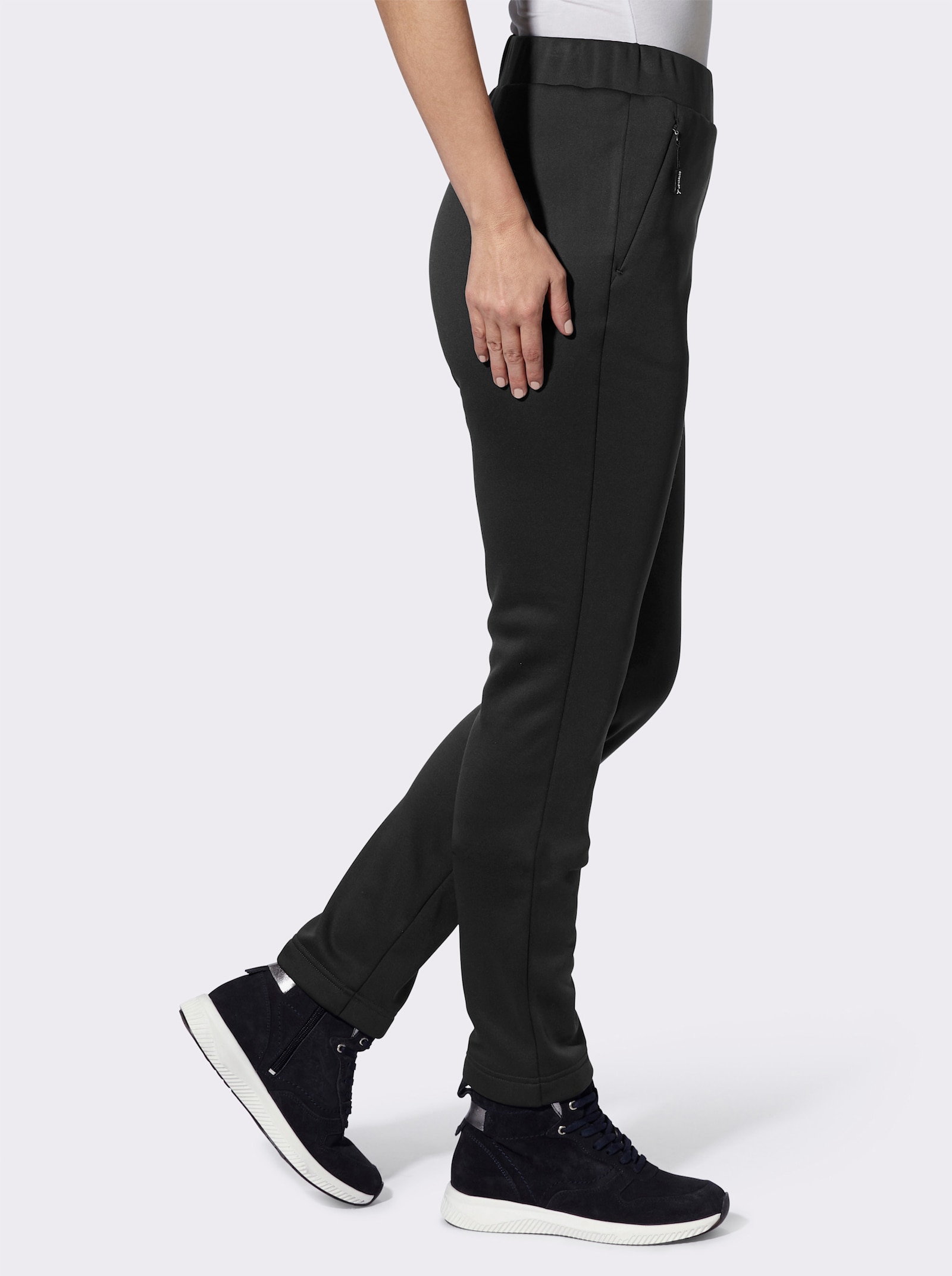 Thermoleggings mit weich angerauter Innenseite - schwarz