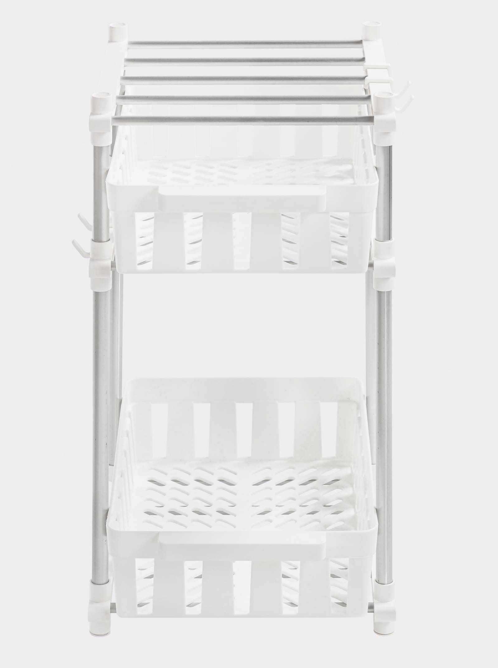 heine home Opbergrek - wit/grijs