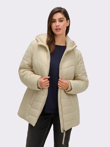 sheego Steppjacke - sand