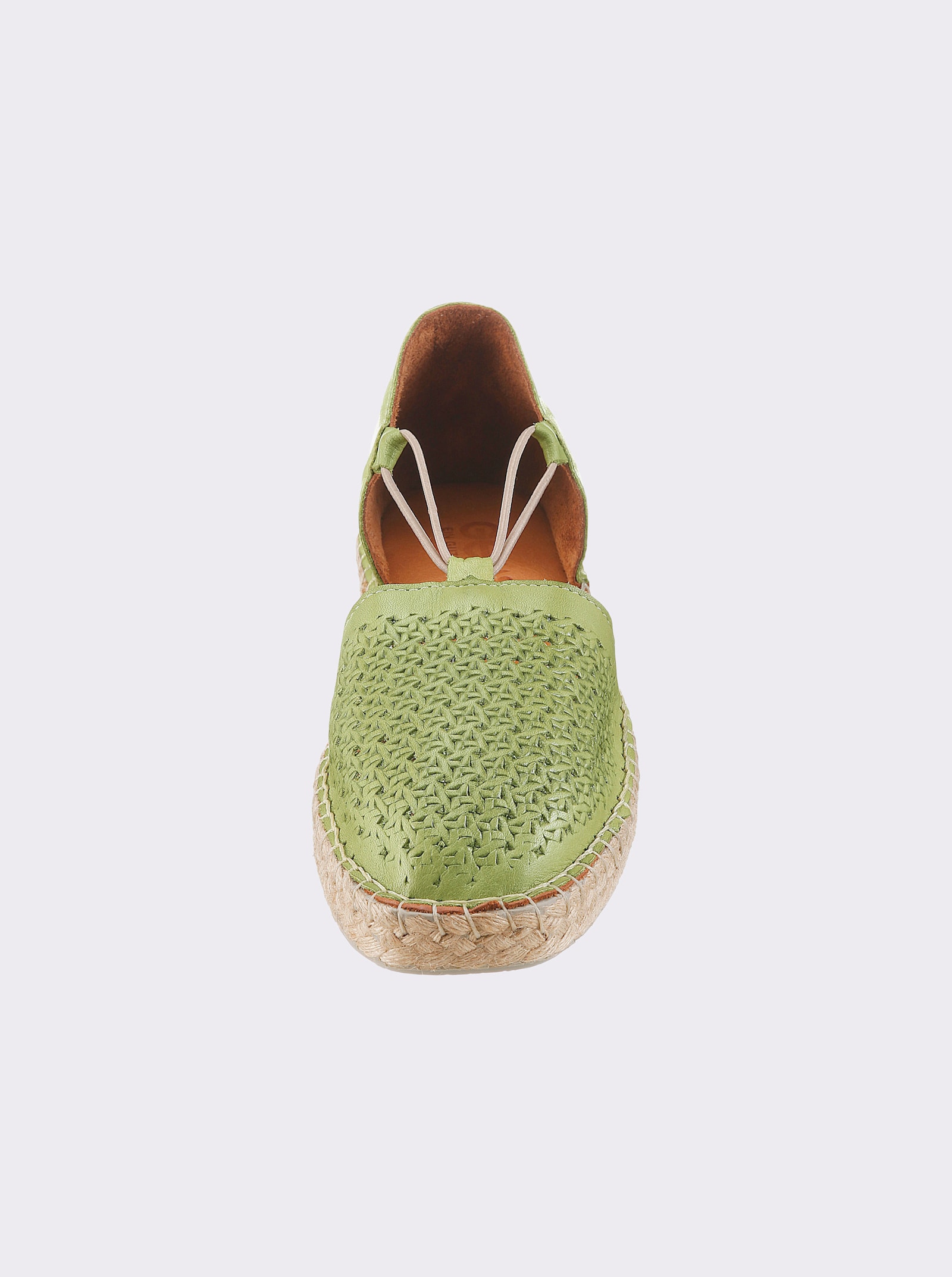 Gemini Slipper mit Gummizug - pistazie