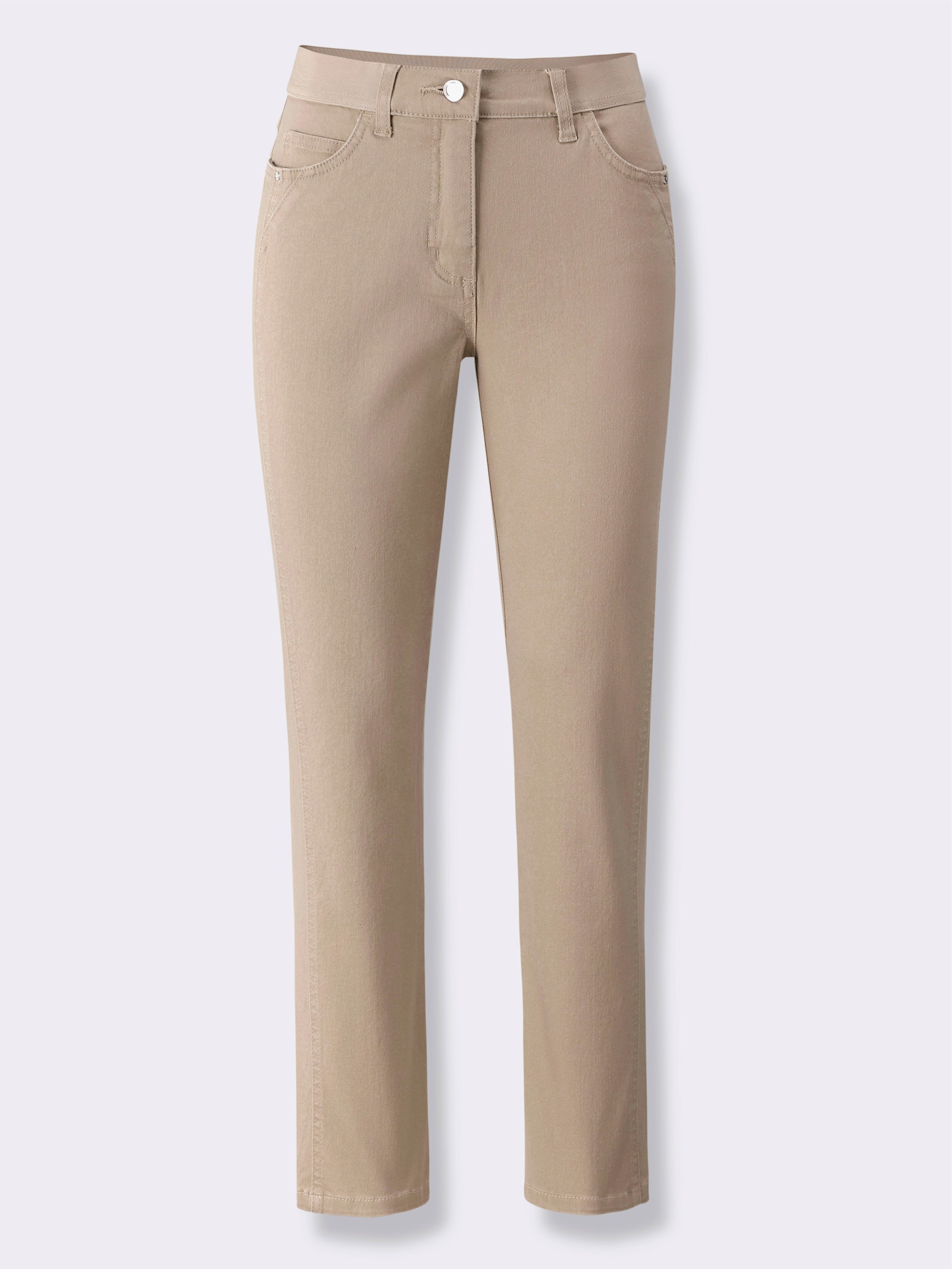 7/8-Hose in 5-Pocket-Form - sesam