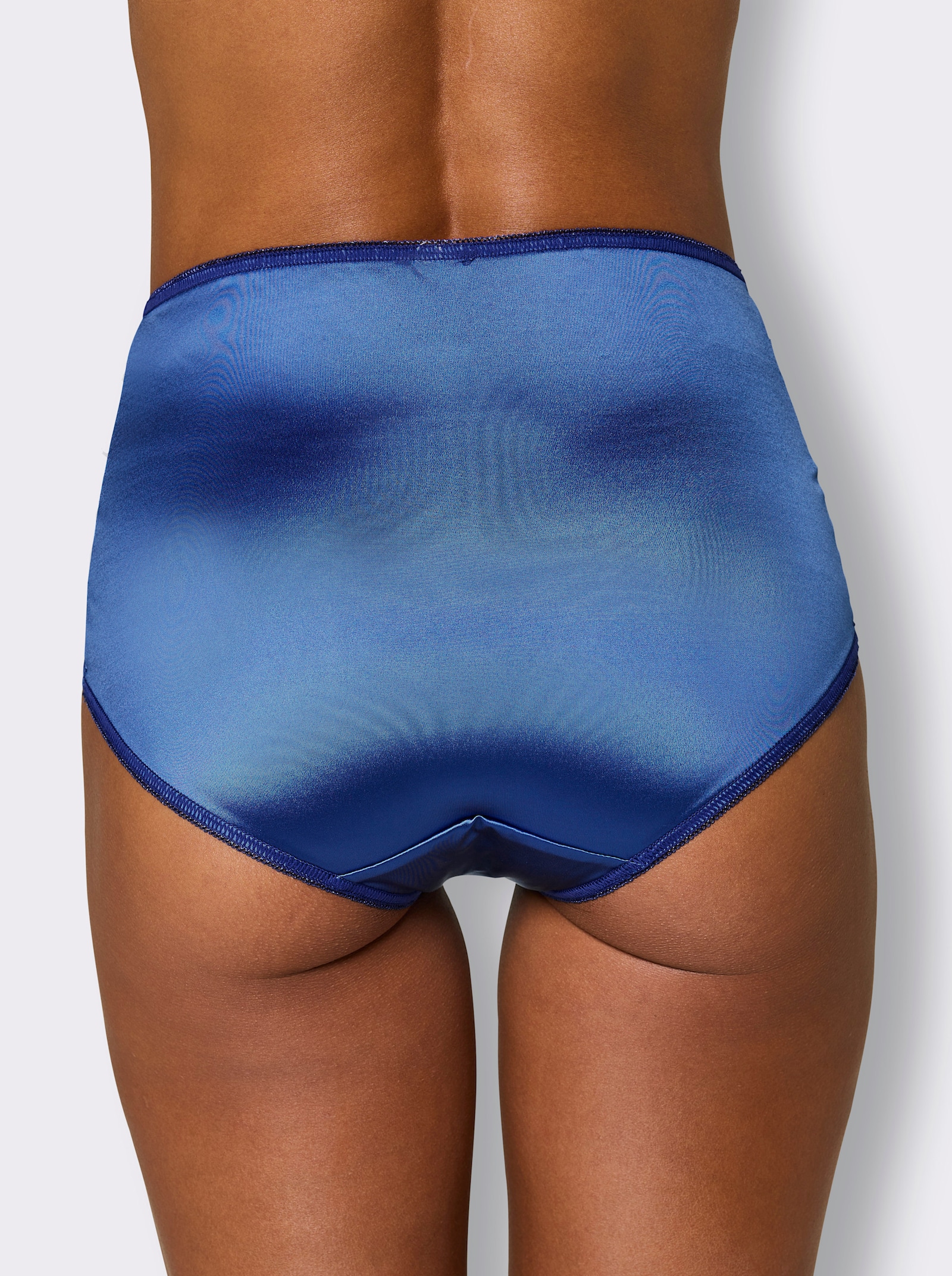 wäschepur Taillenslip mit Spitzeneinsatz - royalblau