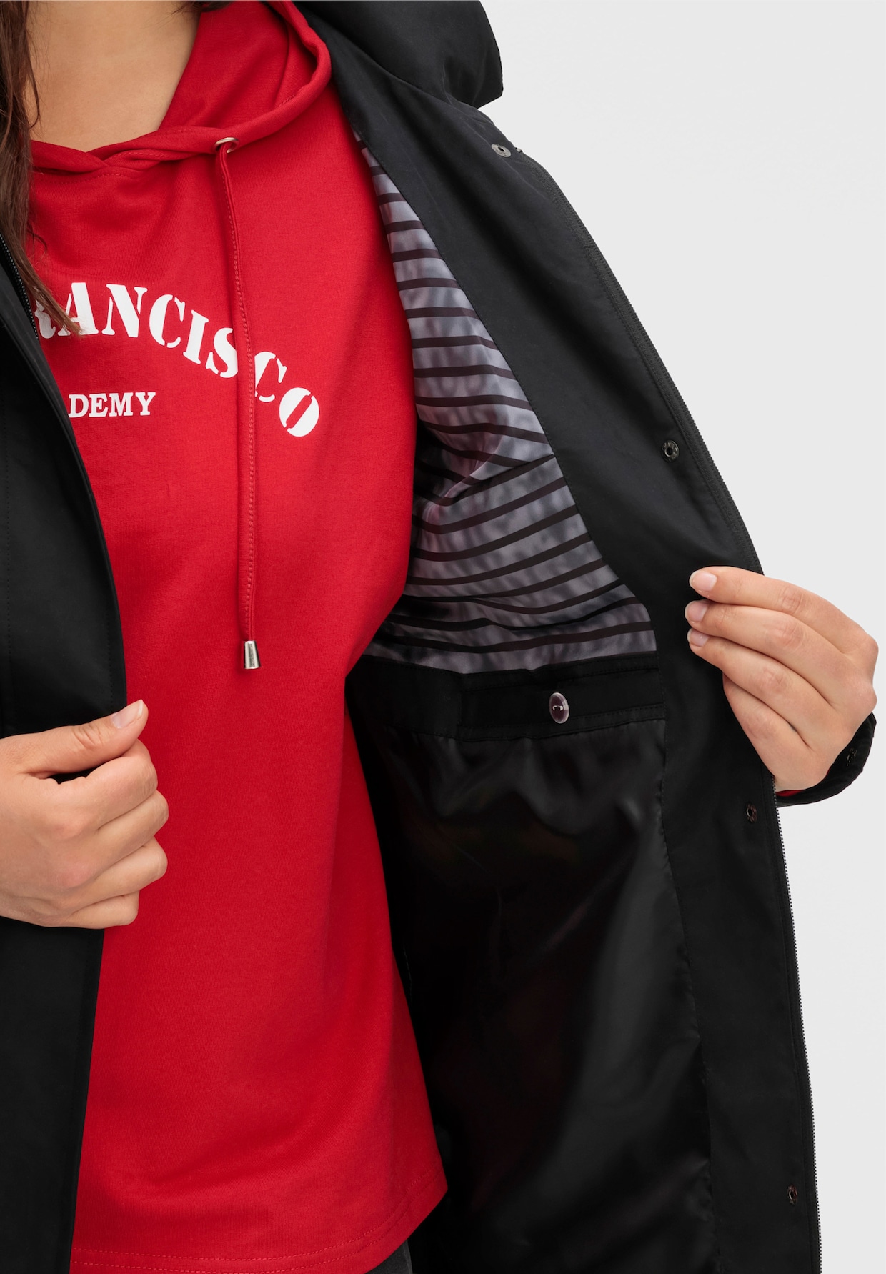sheego Parka - noir