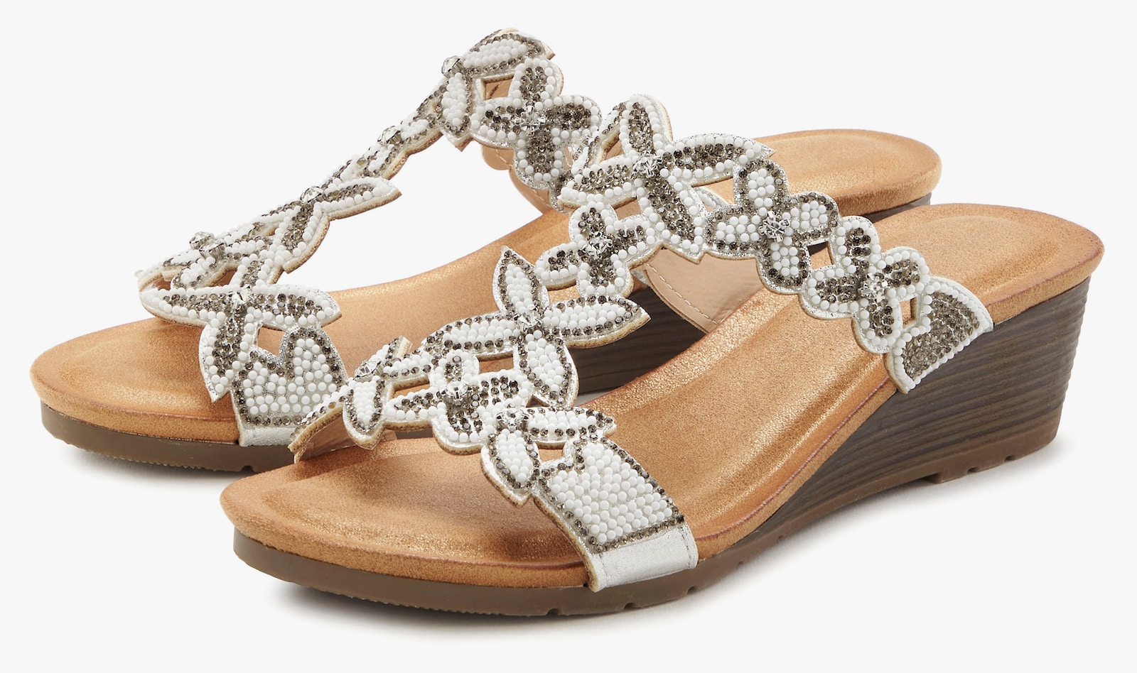 Vivance slippers - wit