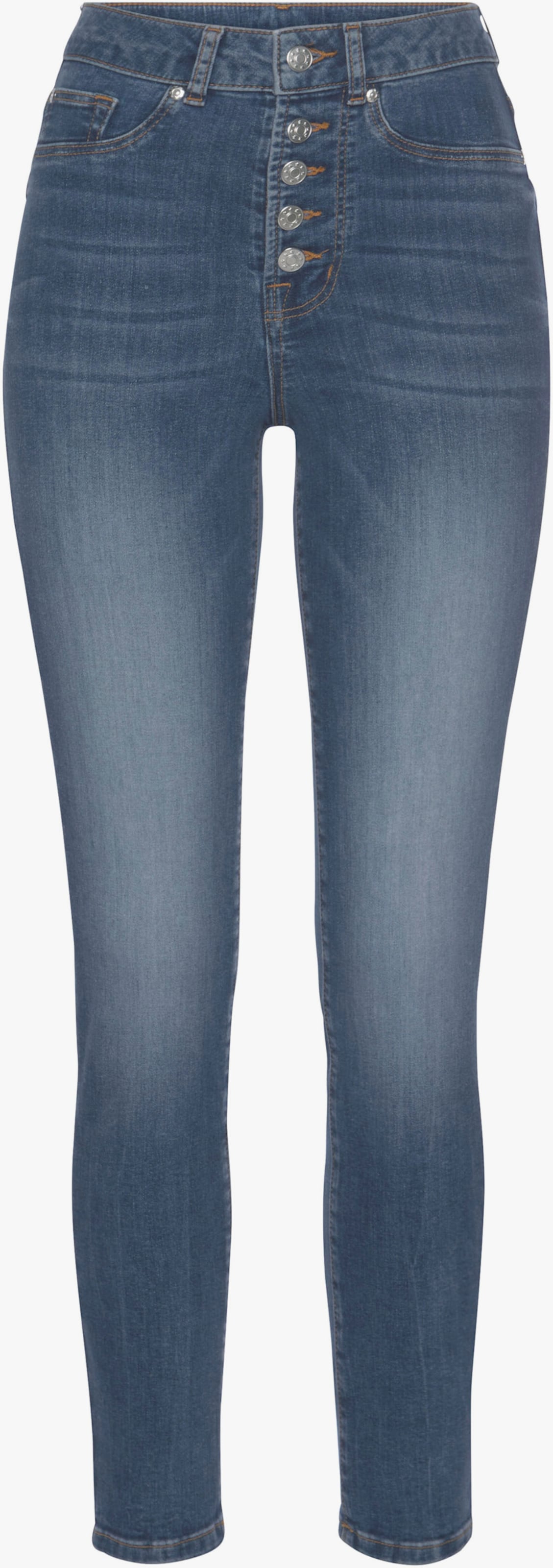 LASCANA High waist jeans - blue washed