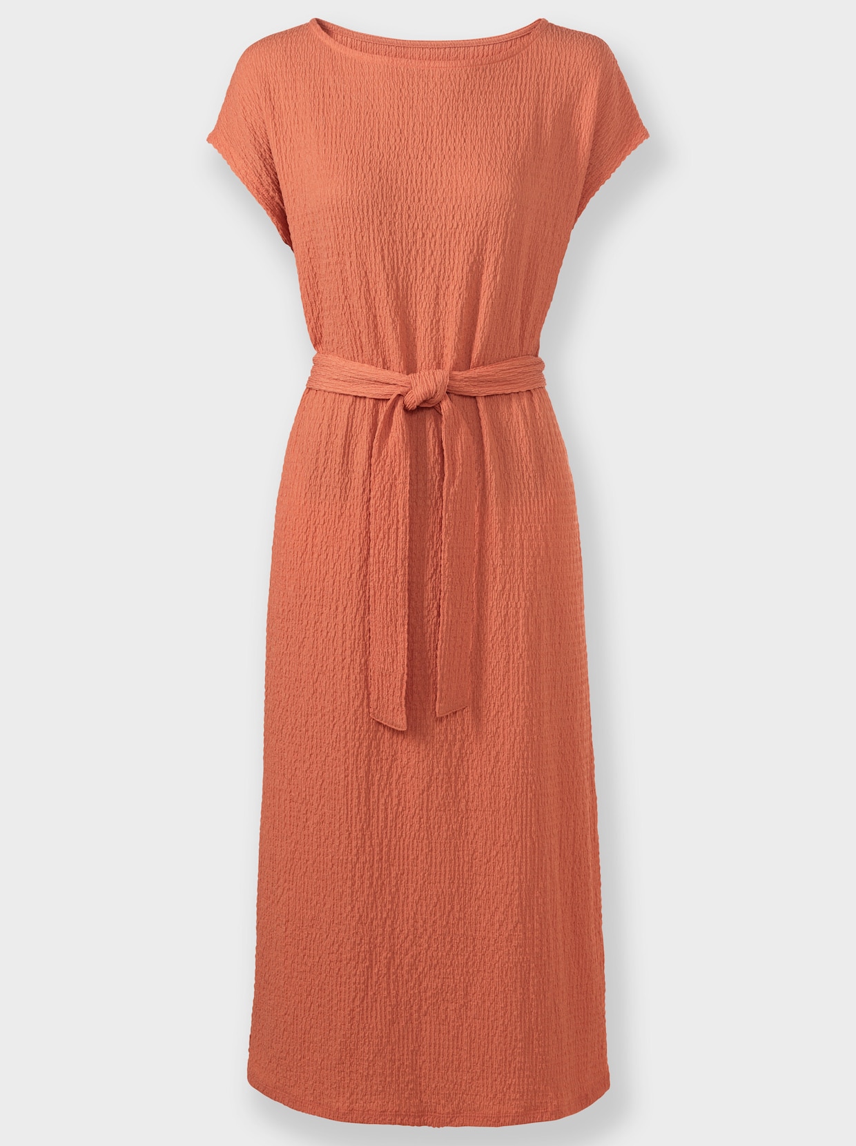 Robe en jersey - papaye