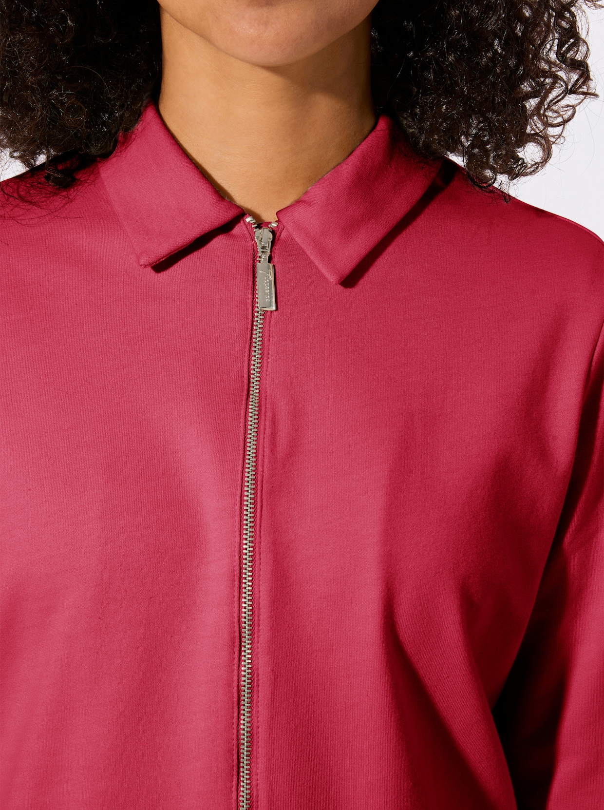 Sweatjacke - erdbeere