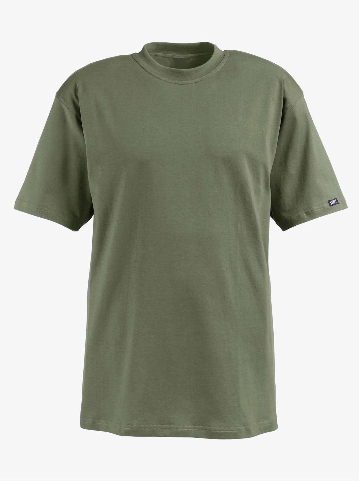 Kumpf Shirt - weiß + khaki