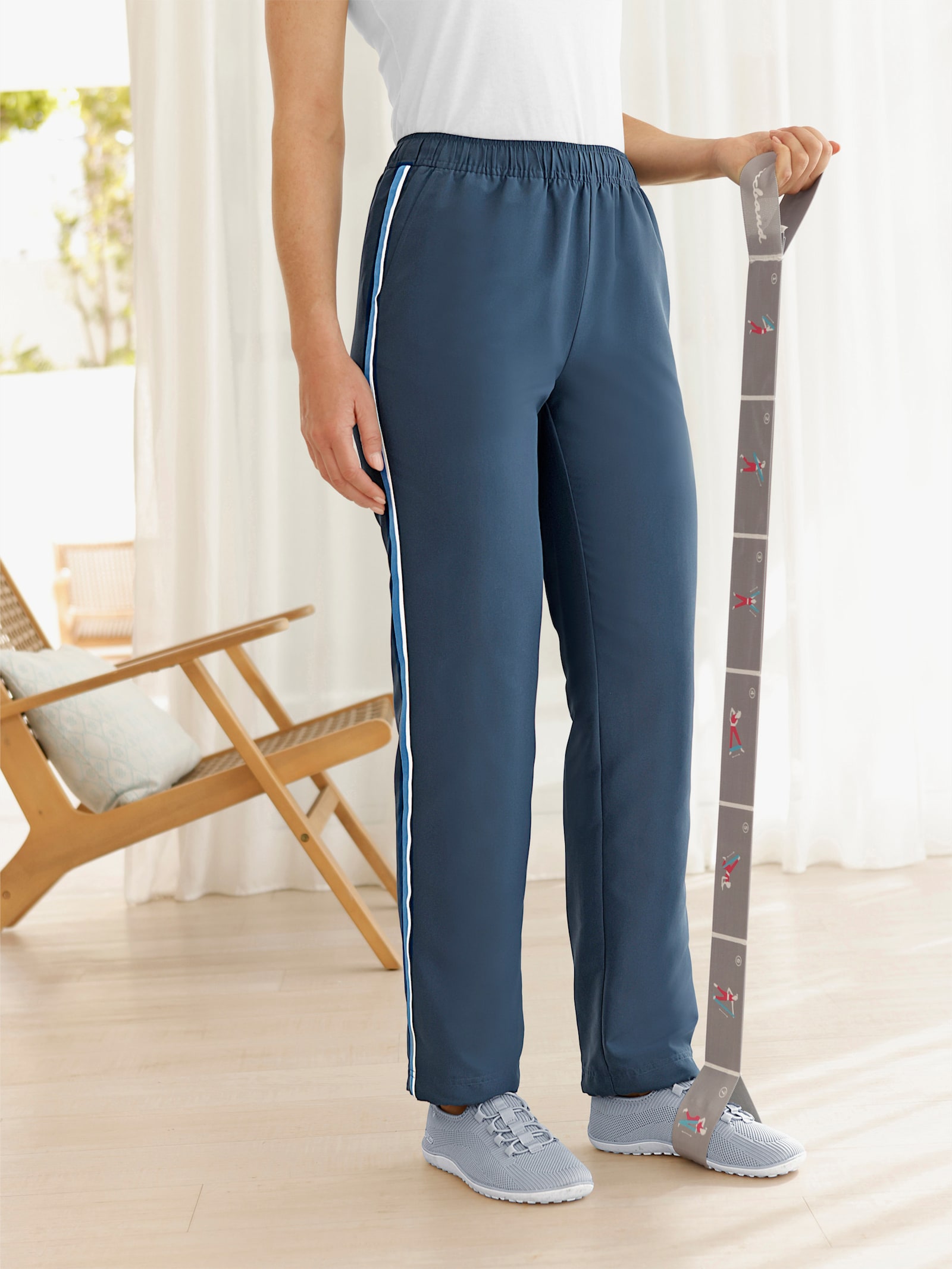 Catamaran Sports Freizeithose mit weitenregulierbarem Saum - dunkelblau