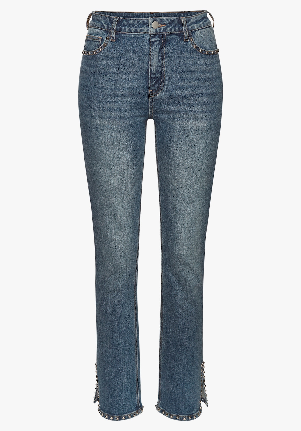 Buffalo 5-pocket jeans - blue washed